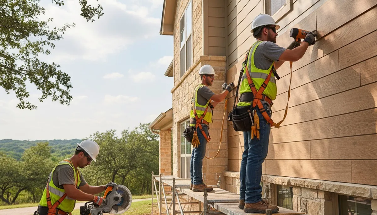 Austin, TX siding contractor exterior for home siding installation and replacement services