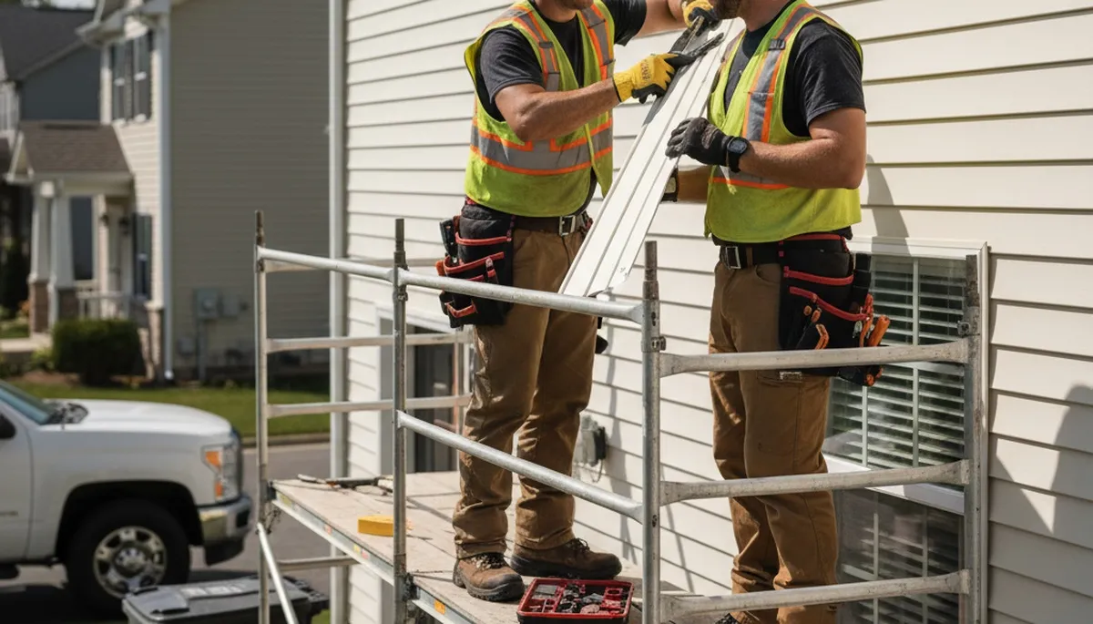 Austin, TX vinyl siding repair for cracks, warping, and storm damage by FX Remodeling & Exteriors